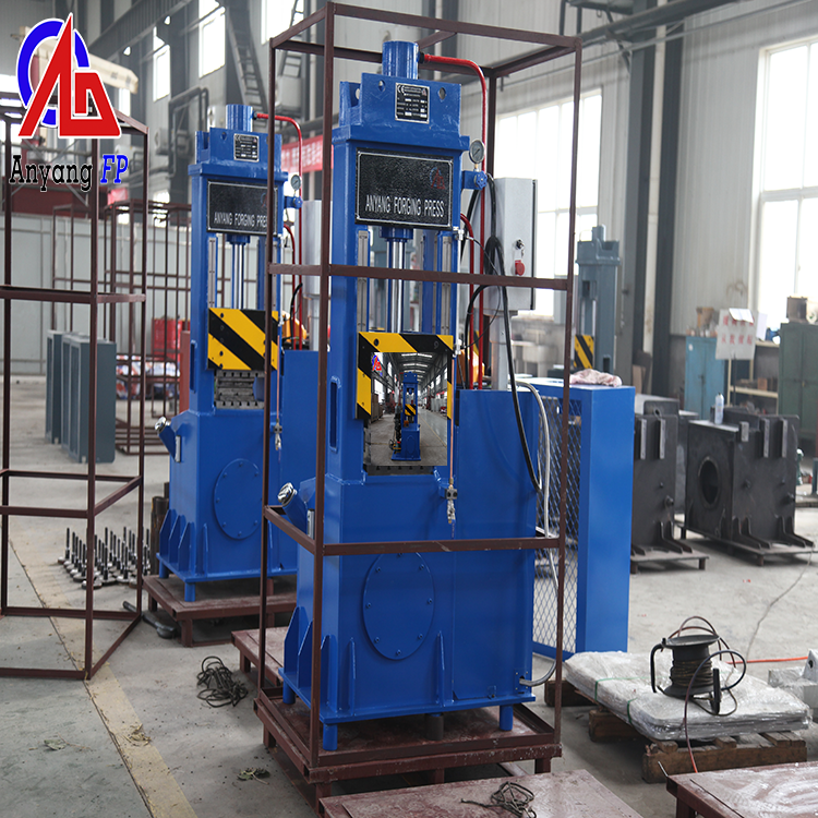 Anyang forging iron equipment small hydraulic press