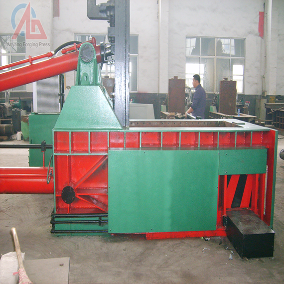 Metal scrap baling press machine price in China