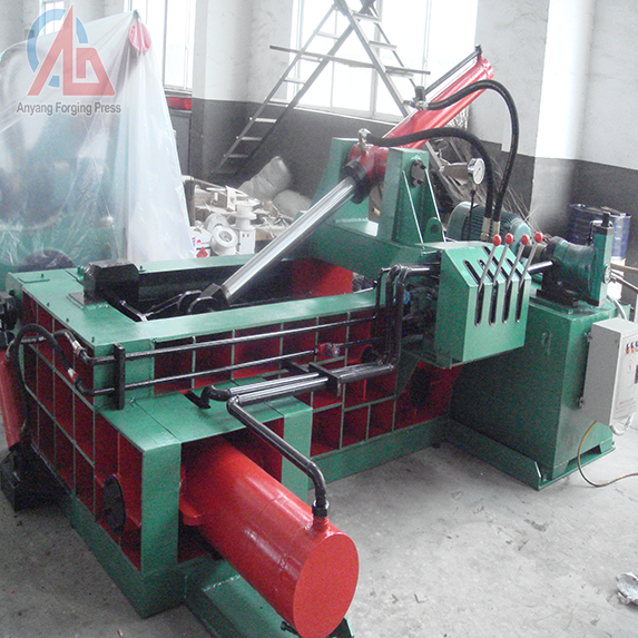 Metal scrap baling press machine price in China