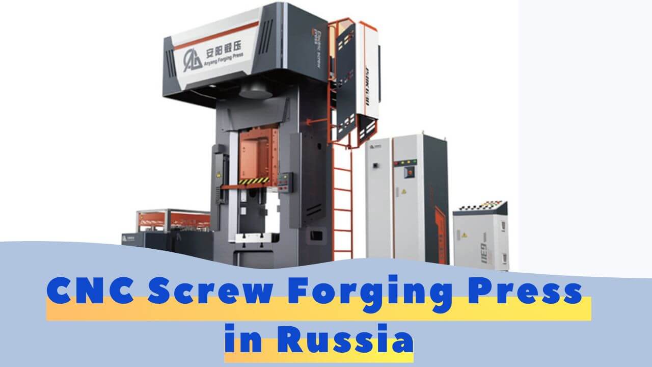 Electric Screw Press for Forging Line in Russia