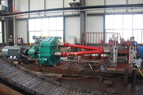 Hot forged steel ball skew rolling mill production equipment exported to Iran