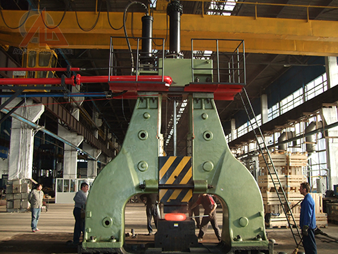 Double arm/arch type free forging electro-hydraulic hammer for sale price in China