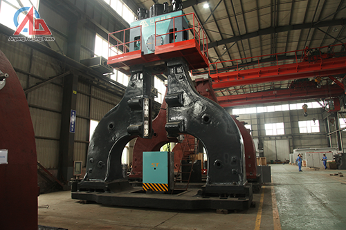 Double arm open die hot forging hammer export price in Russia