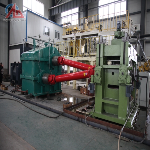 Skew rolling machine for grinding balls exported to Spain