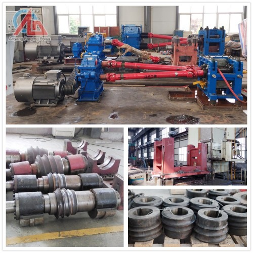 Skew rolling machine for grinding balls exported to Spain