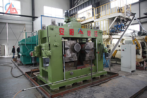 Steel ball skew rolling mill