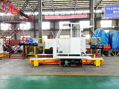 ZHJ orbital charging manipulator participated in forging in China