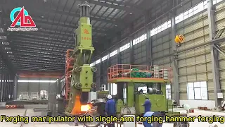 Forging manipulator with single arm forging hammer forging in Iran