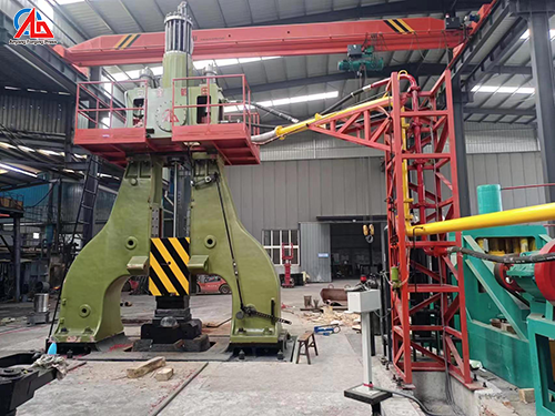Anyang C66Y open forging hammer customer in Russia