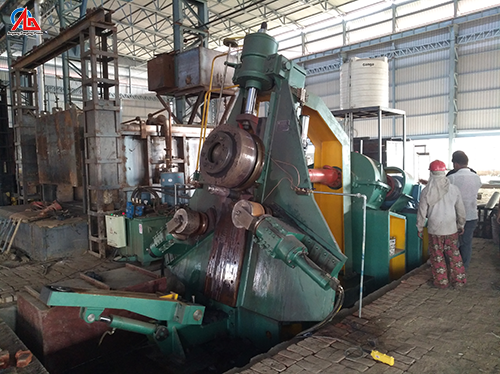 D51 vertical ring rolling machine professional manufacturer exported to India