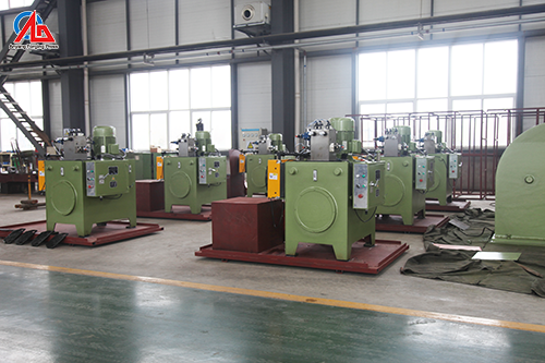 Suspended hydraulic riveting machine for sale to Indonesia