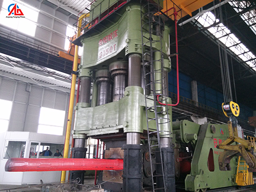 Hydraulic open-die forging press price for sale to Russia