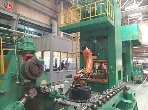 J58K-1600ton CNC Electric Screw Press automatic line in Russia