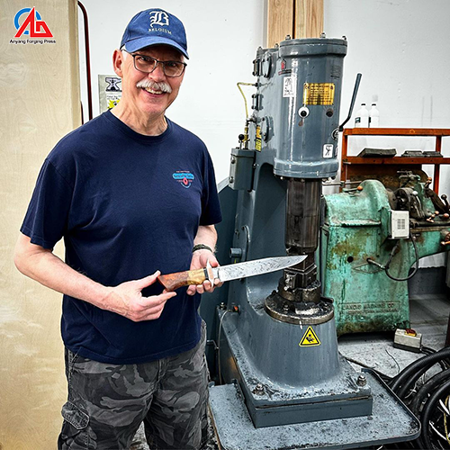 Anyang FP blacksmith power hammer delivered to Canadian customer