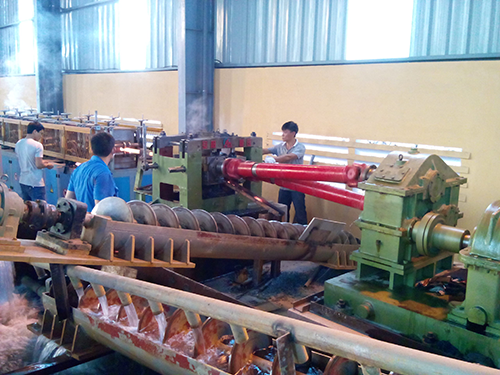 ZQ50 skew rolling production line for steel grinding ball forging process and parameters