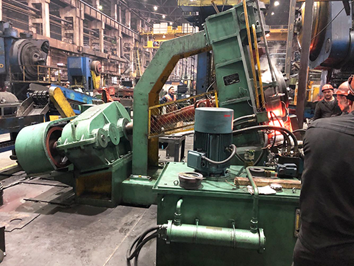 D51 vertical ring rolling machine forging rings in India