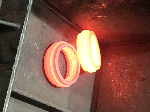 D51 vertical ring rolling machine forging rings in India