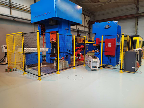 630 ton electric screw press and automated production line Features and advantages