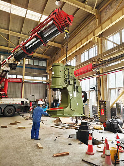 C41-560kg Anyang pneumatic forging hammer sold to Turkey price