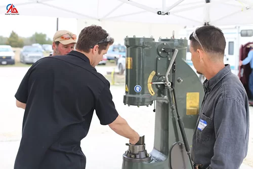 Anyang FP C41 Series Blacksmith Power Hammer Customers in the United States